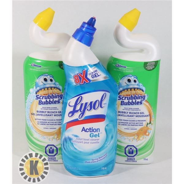 BAG OF CLEANING SUPPLIES