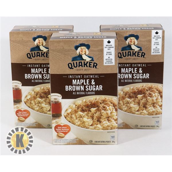BAG OF MAPLE AND BROWN SUGAR QUAKER OAT