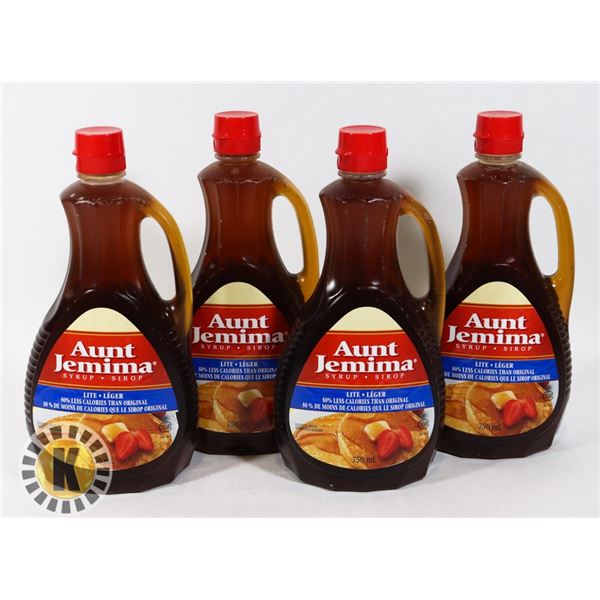 BAG OF AUNT JEMIMA SYRUP