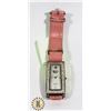 Image 1 : FIFTH AVENUE PINK STRAP WATCH