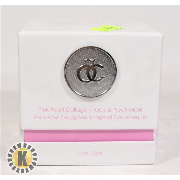OCEANE PINK PEARL COLLAGEN FACE & NECK MASK