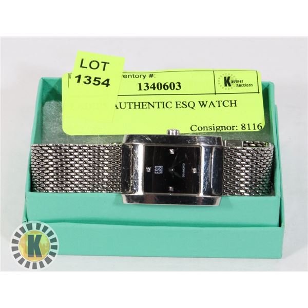 LADIES AUTHENTIC ESQ WATCH