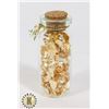 Image 1 : GLASS BOTTLE FILLED WITH GOLD FOIL