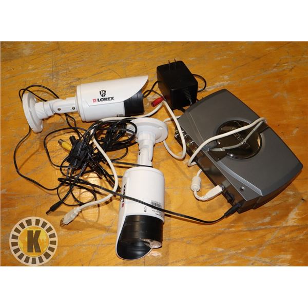 LOREX SECURITY CAMERAS  AND VIDEO GRABBER & MORE