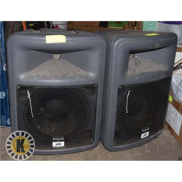 PEAVEY SPEAKERS. MODEL PR10
