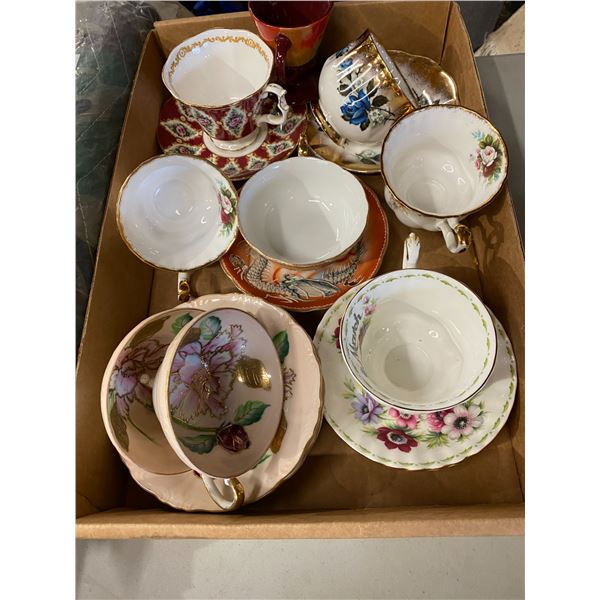 Tea cups and saucers