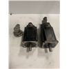 Image 1 : (2) - Mitsubishi HA 80C-SS AC Servo Motors w/Encoders