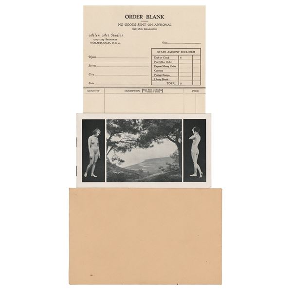 Albert Arthur Allen 'The Female Figure' Photograph Suite