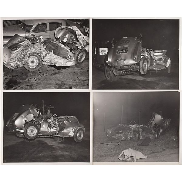 James Dean Crash Site Collection of (30) Photographs