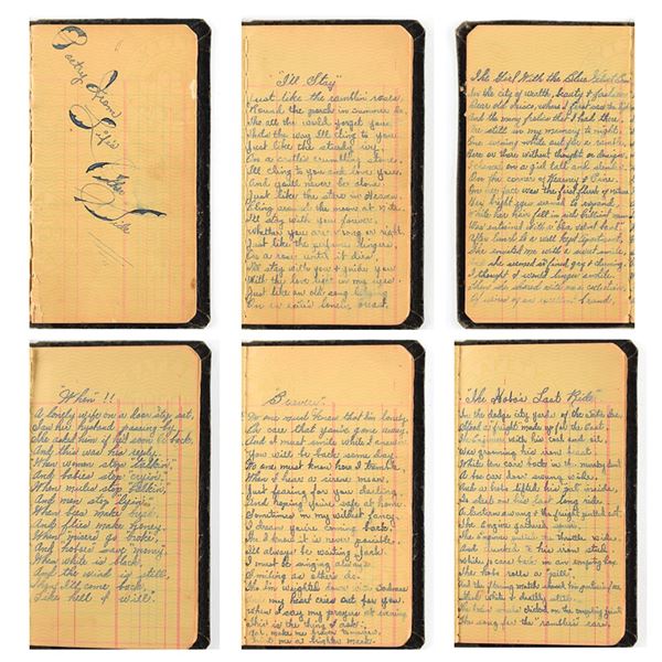 Bonnie Parker's Handwritten Poem Book