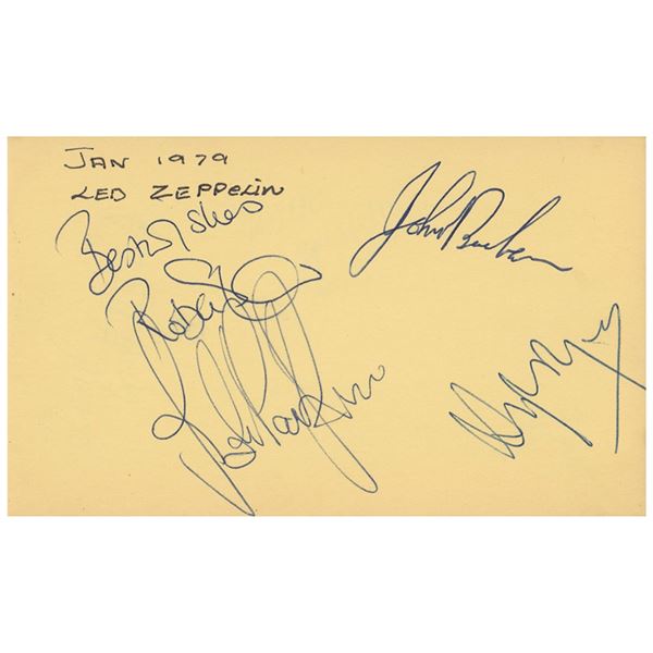 Led Zeppelin Signatures