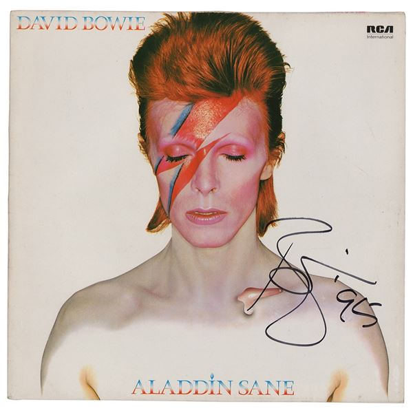David Bowie Signed Album