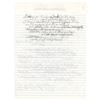Image 2 : Prince Handwritten Song Lyrics for 'Face 2 Face'