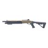 Image 2 : Canuck Commander Pump Action Shotgun, 14" Barrel, 12ga, 3",  Bronze, Telescoping Stock, New