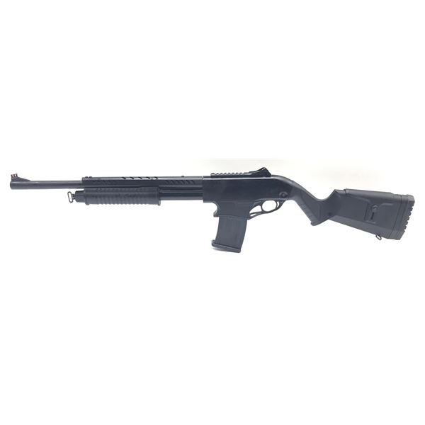 Canuck Recon Mag Fed Pump Action Shotgun, 12ga 3", 20" Barrel, Black, New