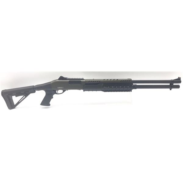 Canuck Sentry 12 Ga Pump-Action Shotgun, 24" Barrel, 12 Ga. 3", 8+1 Magazine, W/Pistol Grip, Green