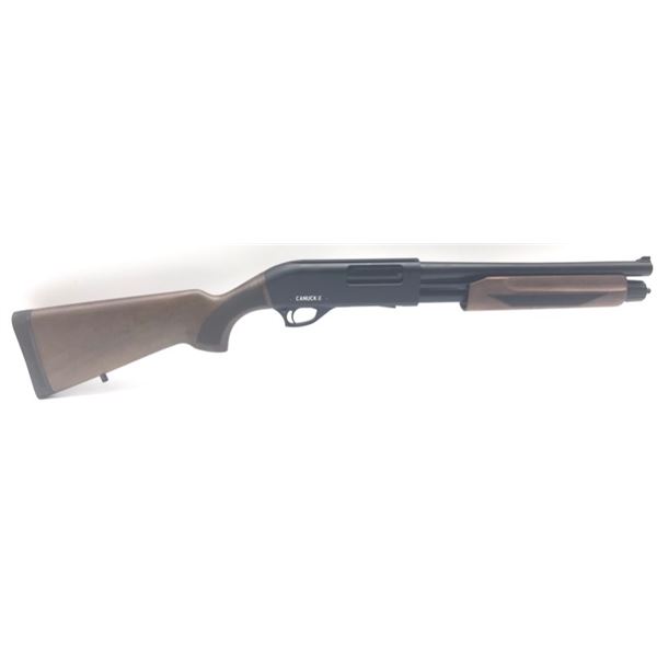 Canuck Regulator/Defender Combo Pump Action Shotgun, 14" Barrel, 12ga 3", Wood