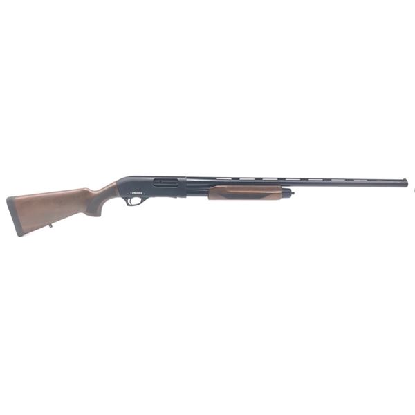 Canuck Pioneer Pump-Action Shotgun, 28" Chrome-Lined Barrel, 12 Ga. 3", Walnut, New