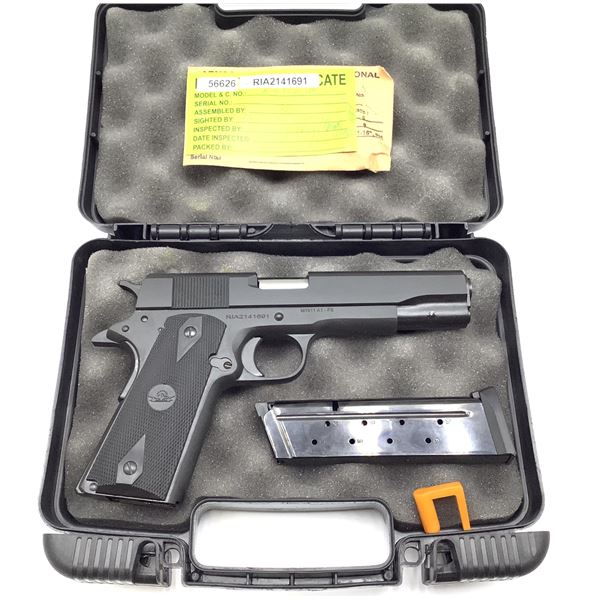 Rock Island Armory M1911 A1 Semi Auto Pistol 9mm Restricted, New