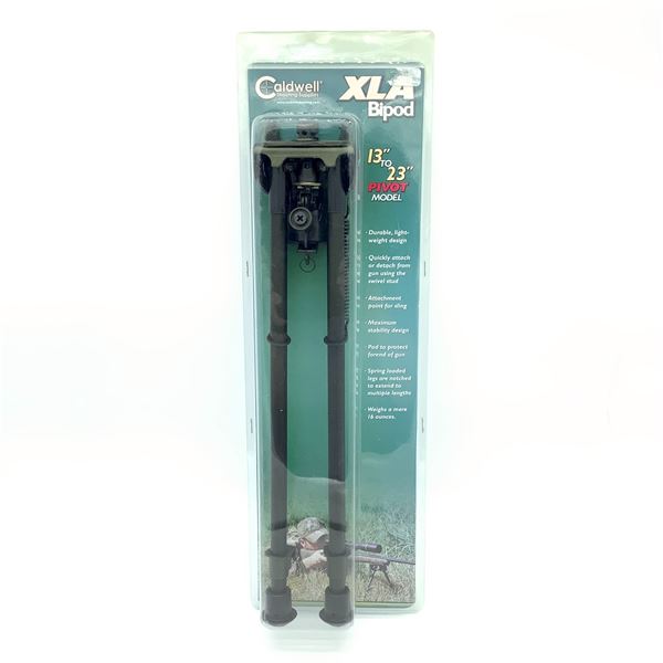 Caldwell XLA Bipod, 13" to 23" Pivot Model, Black, New