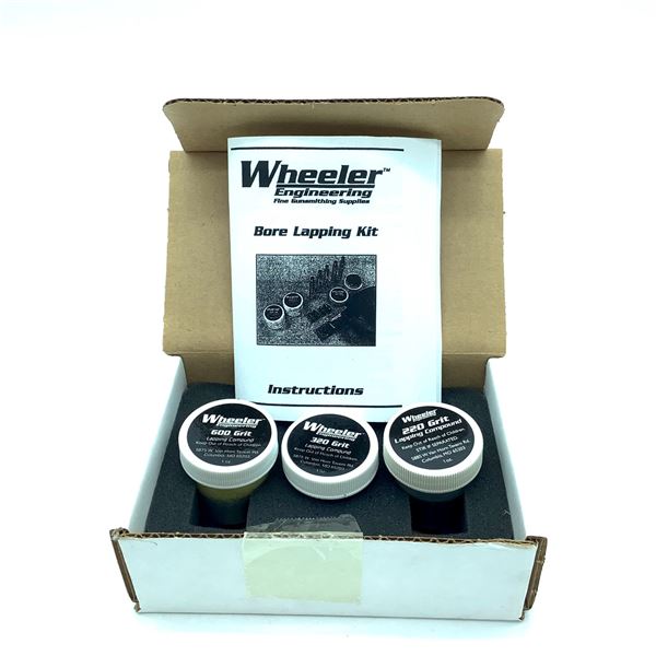 Wheeler Bore Lapping Kit, New