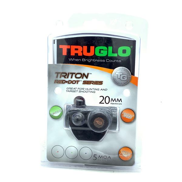 Truglo Triton Red Dot Series Sight, 20mm, 5 MOA, New