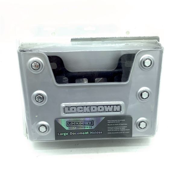 Lockdown Large Document Holder, New