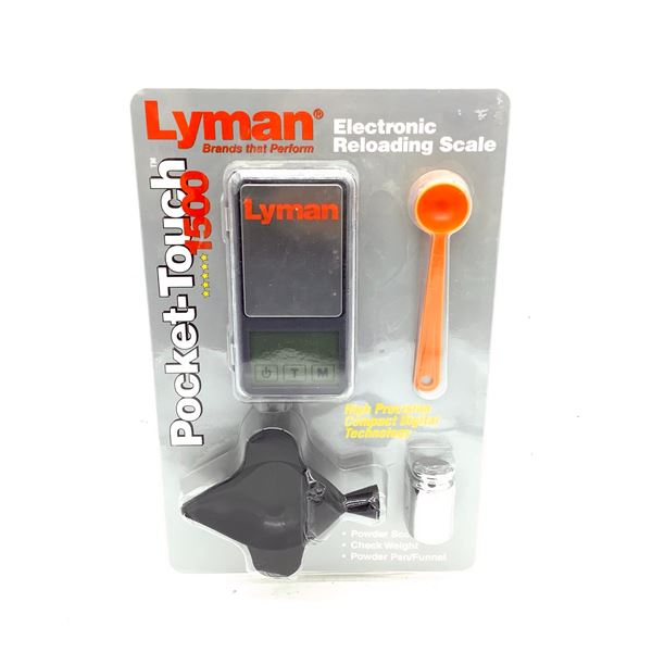 Lyman Pocket-Touch 1500 Electronic Reloading Scale, New