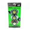 Image 1 : Blackspur COB LED Headlamp, 3 Pack, New