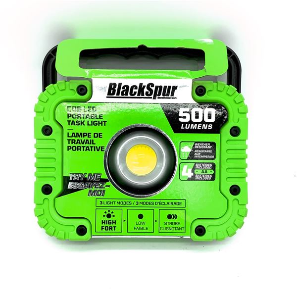 Blackspur COB LED Portable Task Light, New