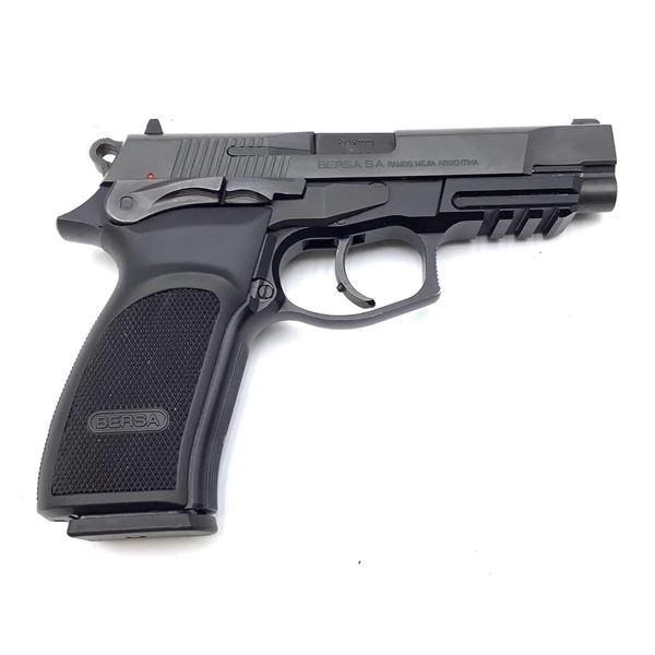 Bersa Thunder Pro 9mm Semi Auto Pistol Restricted