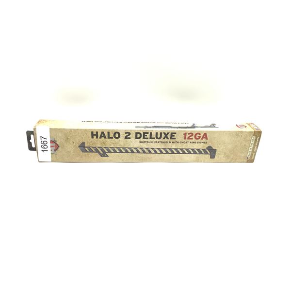ATI Halo 2 Deluxe 12 Ga Shotgun Heatshield with Ghost Ring Sights, New