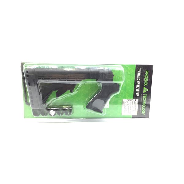 Phoenix Technology Field Series 6 Position Adjustable Stock for 12ga and 20ga Mossberg Shotguns, New