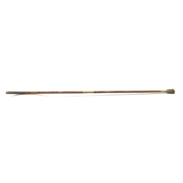 Antique Brass and Wood Shot Gun Cleaning Rod