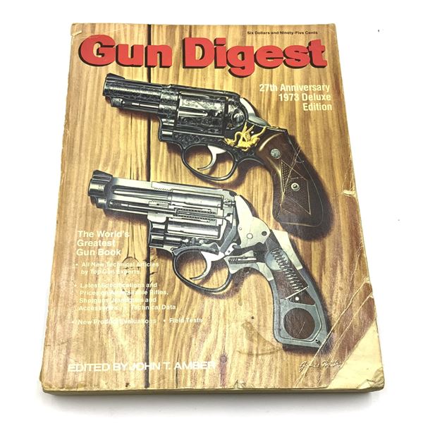 1973 27th Anniversary Edition Gun Digest 480 pages