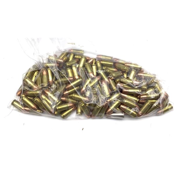Loose 9mm 147 Grain Ammunition,140 Rounds