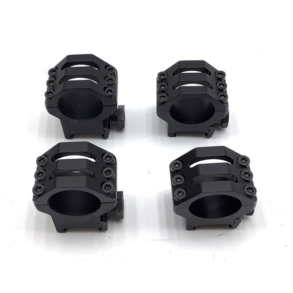 Tactical 1" Scope Rings X 2 Sets