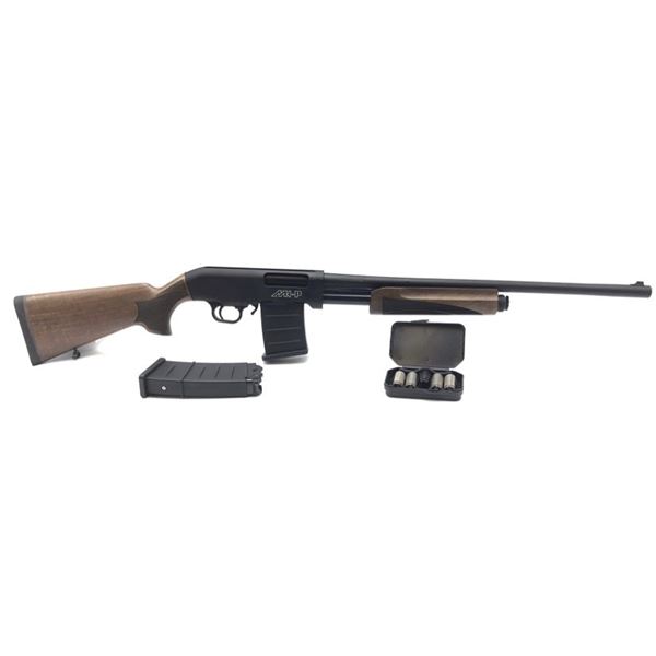 Hunt Group MH-P Pump-Action Shotgun, 24" Barrel, 12 Ga. 3", Walnut Stocks, New