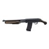 Image 2 : Hunt Group MH-P Pump-Action Shotgun, 15" Barrel, 12 Ga. 3", Walnut Stocks, New