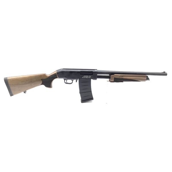 Hunt Group MH-P Pump-Action Shotgun, 18.5" Barrel, 12 Ga. 3", Walnut Stocks, New