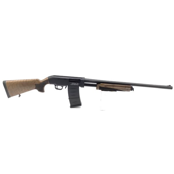 Hunt Group MH-P Pump-Action Shotgun, 24" Barrel, 12 Ga. 3", Walnut Stocks, New