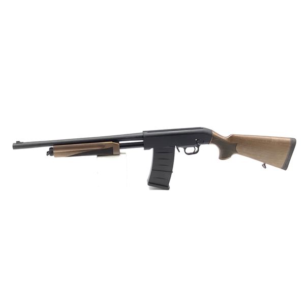 Hunt Group MH-P Pump-Action Shotgun, 18" Barrel, 12 Ga. 3", Walnut Stocks, New