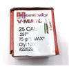 Image 1 : Hornady 25 Cal Projectiles, 75 gr V-Max - 80 Projectiles