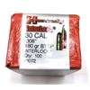 Image 1 : Hornady 30 Cal Projectiles, 180 Gr BTSP Match - 100 Projectiles, New