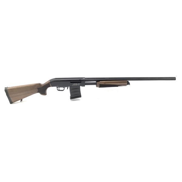 Hunt Group MH-P Pump-Action Shotgun, 28" Barrel, 12 Ga. 3", Walnut Stocks, New
