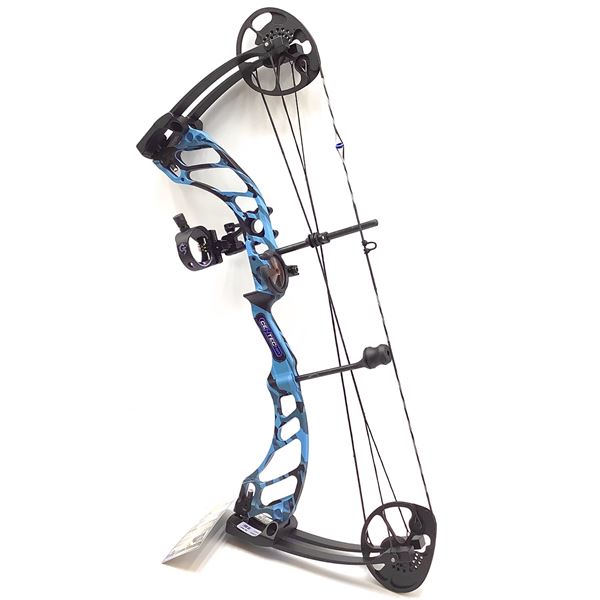 Quest Centec NXT Bow Package, RH 26/45, Blue Scar/ Black, New
