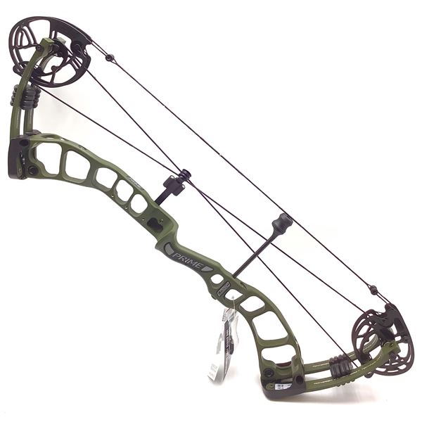 Prime Logic Compound Bow, RH 28/65, Green/ Green, New