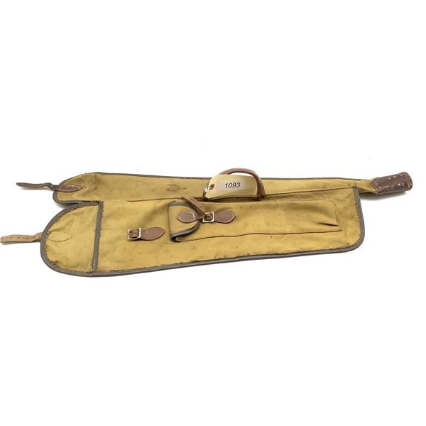Antique Canvas Gun Case.