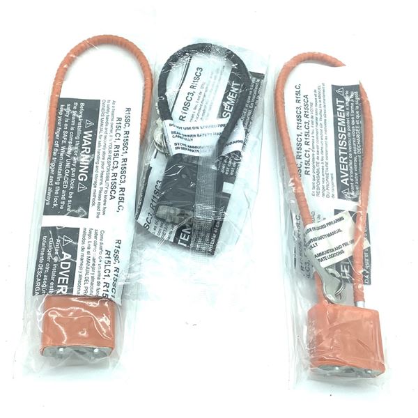 Cable Locks with Keys X 3, New