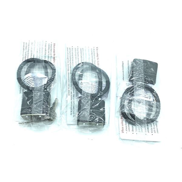 Cable Locks with Keys X 3, New